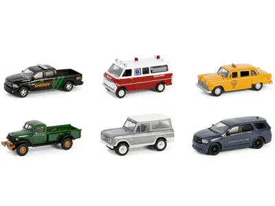 Greenlight Hollywood Series Set Of 6 Pieces Release 42 1/64 Diecast Model Cars By