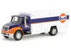 Greenlight International Durastar 4400 Delivery Truck "gulf Oil" Dark Blue And White "h. D. Trucks" Series 25 1