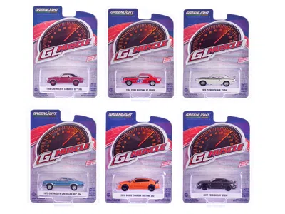 Greenlight Muscle Set Of 6 Pieces Series 29 1/64 Diecast Model Cars By  In Multi