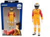 Greenlight Ntt Indycar Series #28 Romain Grosjean Driver Figure "dhl - Andretti Autosport" For 1/18 Scale Model