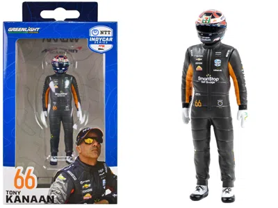 Greenlight Ntt Indycar Series #66 Tony Kanaan Driver Figure "smartstop Self Storage - Arrow Mclaren" For 1/18 S