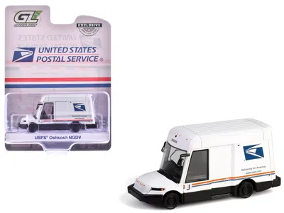 Greenlight Oshkosh Next Generation Delivery Vehicle (ngdv) "united States Postal Service" White With Red And Bl