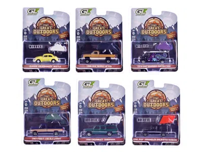 Greenlight The Great Outdoors Series 4 Set Of 6 Pieces 1/64 Diecast Model Cars By