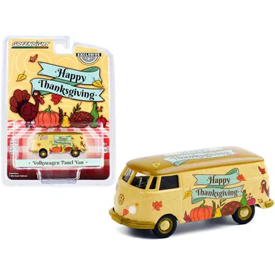 Greenlight Volkswagen Panel Happy Thanksgiving Hobby Exclusive 1 By 64 Scale Diecast Model Van