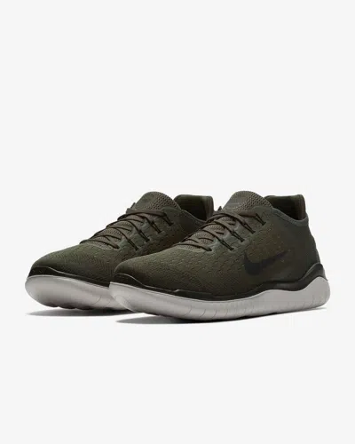 Greenline Gear Nike Free Run 2018 942836-300 Sneakers Mens 9.5 Cargo Khaki Running Shoes Tf5353 (green,9.5)