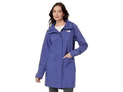 Greenline Gear Women's The North Face City Breeze Rain Parka Ii (standard And Plus Size), Cave Blue, Small