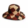 Greenpacha Madrid Straw Hat In Brown Multi In Brown