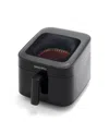 Greenpan 7-quart Top-view Cyclone Halogen Air Fryer In Black