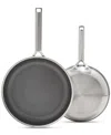 Greenpan Apex Hybrid Ceramic Nonstick 2-pc. Frypan Set