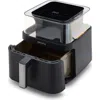 Greenpan Clearview Xl 7qt Air Fryer Black In Black