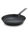 Greenpan Bobby Flay Carbon Steel 12" Frypan In Black