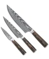 Greenpan Bobby Flay X  3-piece Knife Set In Gray