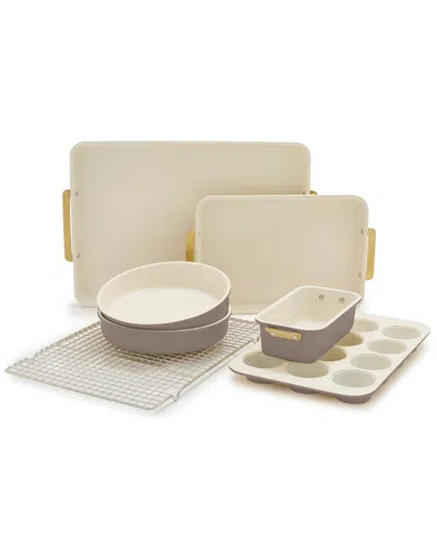 Greenpan Ceramic Nonstick 7-piece Bakeware Set In Gray