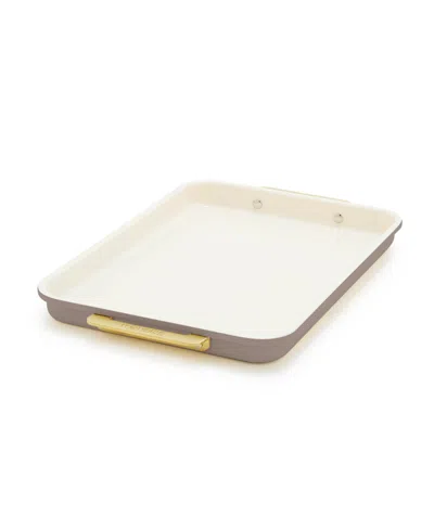 Greenpan Ceramic Nonstick Quarter Sheet Pan In Gray