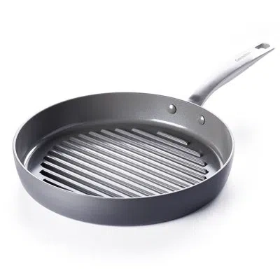 Greenpan Chatham Healthy Ceramic Nonstick, Grill Pan, 11", Gray