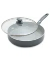 Greenpan Dover 3qt Saute Pan With Lid In Grey