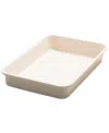 Greenpan Dover Bakeware Rectangular Cake Pan In White