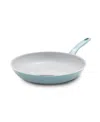 Greenpan Dover Ceramic Nonstick 10" Frypan In Blue Haze