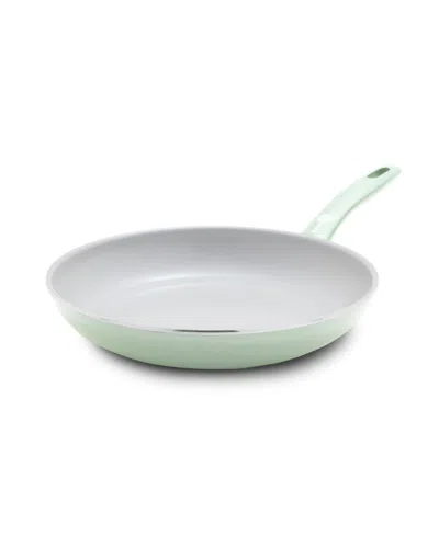 Greenpan Dover Ceramic Nonstick 10" Frypan In Pastel Green