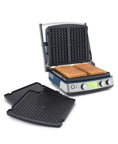 Greenpan Elite 13.9" Multi Grill, Griddle, Waffle Maker In Oxford Blue