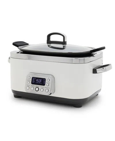 Greenpan Elite 6 Quart Ceramic Nonstick Slow Cooker In White