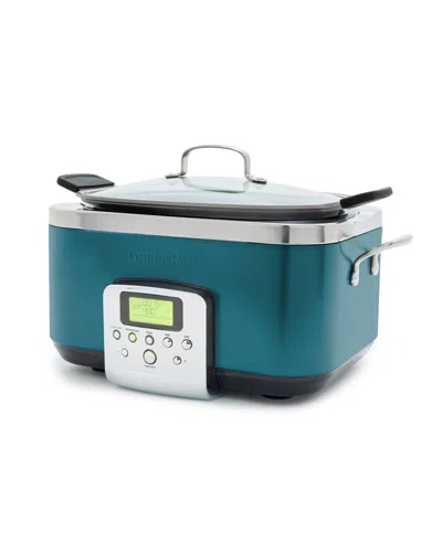 Greenpan Elite 6qt Slow Cooker In Tapestry