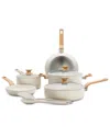 Greenpan Essence Ceramic Nonstick 10-piece Cookware Set In Blue