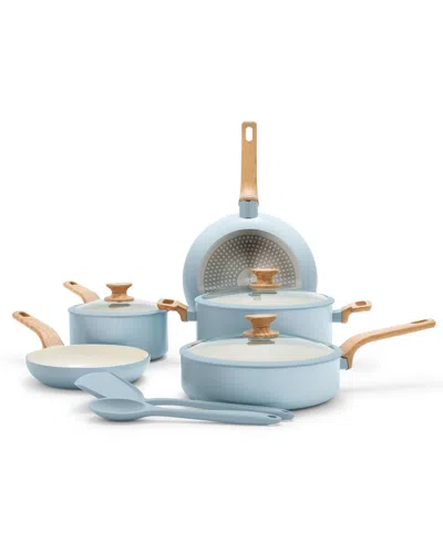 Greenpan Essence Ceramic Nonstick 10-piece Cookware Set In Blue Haze