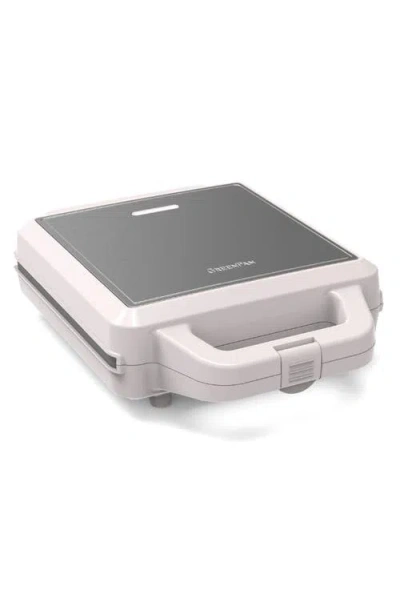 Greenpan Gp Advanced Waffle Maker In Clay