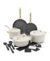 Greenpan Gp5 Champagne Healthy Ceramic Nonstick 11-piece Set In Cream