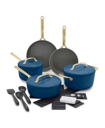 Greenpan Gp5 Champagne Healthy Ceramic Nonstick 11-piece Set In Marine