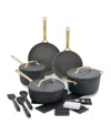 Greenpan Gp5 Champagne Healthy Ceramic Nonstick 11-piece Set In Slate