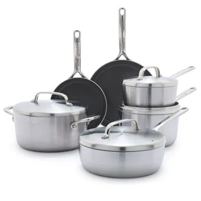 Greenpan Gp5 Healthy Ceramic Nonstick Stainless Steel 14 Piece Cookware Set