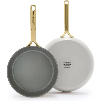 GREENPAN GREENPAN GP5 SET OF 2 STAINLESS STEEL NONSTICK FRYING PANS