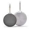 Greenpan Gp5 Stainless Steel 9.5 & 11 Frypan Set In Metallic
