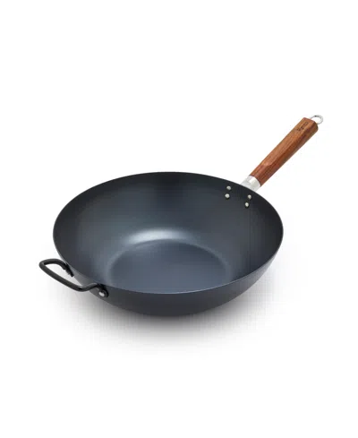 Greenpan Kyoto Carbon Steel 14" Pan In Black