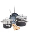 Greenpan Lima 18pc Cookware Set