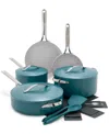 Greenpan Nova 10-pc. Ceramic Nonstick Cookware Set In Tapestry
