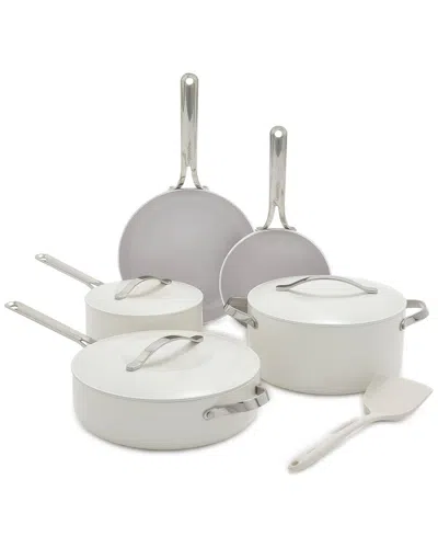 Greenpan Nova 10pc Cookware Set In Neutral