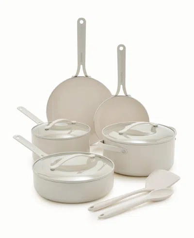 Greenpan Nova Gallery Ceramic Nonstick 10-piece Cookware Set In Neutral