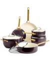 Greenpan Padova Healthy Ceramic Nonstick Cookware Set, 10 Piece