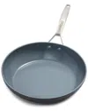 Greenpan Paris Pro 12in Open Frypan In Black