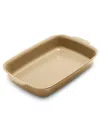 Greenpan Premiere Ceramic Nonstick Ovenware Rectangular Baker In Brown