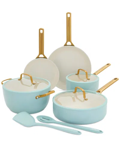 Greenpan Reserve 10-pc. Nonstick Cookware Set In Blue