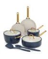 Greenpan Reserve 10-pc. Nonstick Cookware Set In Purple