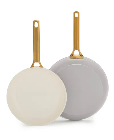 GREENPAN RESERVE PRO CERAMIC NONSTICK FRYPAN SET, 10" AND 12"
