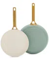 Greenpan Reserve 2-pack 10" And 12" Frypan Set In Multi