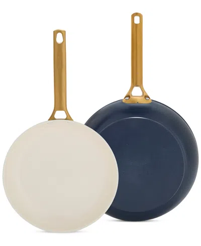 GREENPAN RESERVE PRO CERAMIC NONSTICK FRYPAN SET, 10" AND 12"