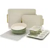 Greenpan Reserve Healthy Ceramic Nonstick 7-pc. Bakeware Set In Green