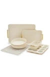 Greenpan Reserve Bakeware 7-piece Set In White